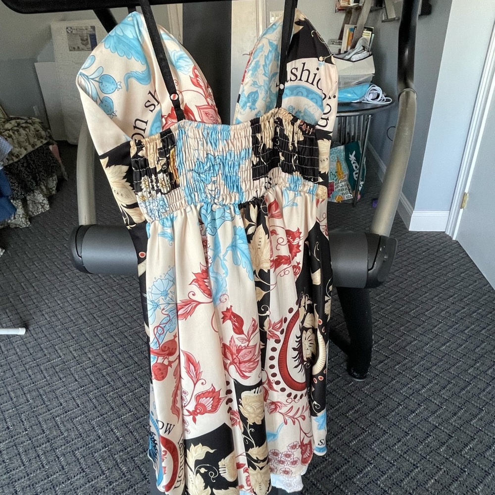 PRINTED DRESS - Picture 3 of 4